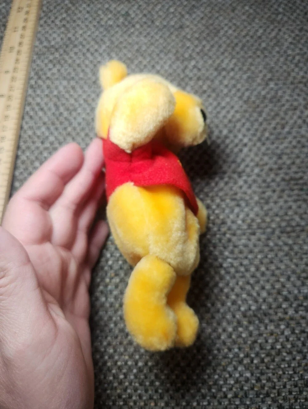 Vintage Disney Store Mini Bean Bag Plush Keychain